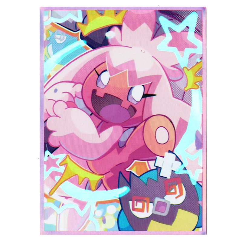 Pokemon Binder Card - 60PCS Pokemon Tinkaton Card Sleeves Laser
