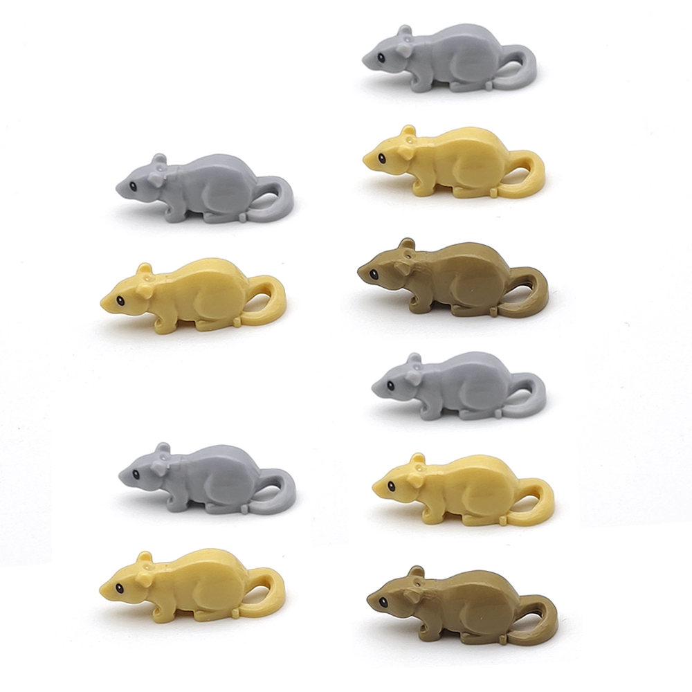 5pcs MOC City Animal Mouse Bui - đánh giá và giá Lego Set City