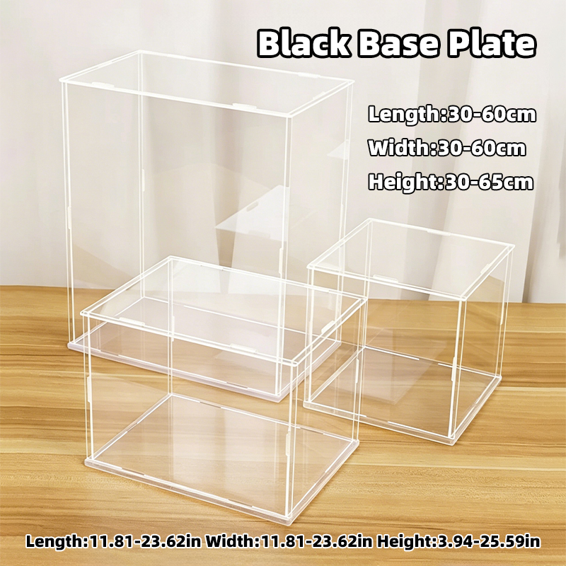 Assembled Clear Acrylic Displa - đánh giá và giá Display Case Acrylic