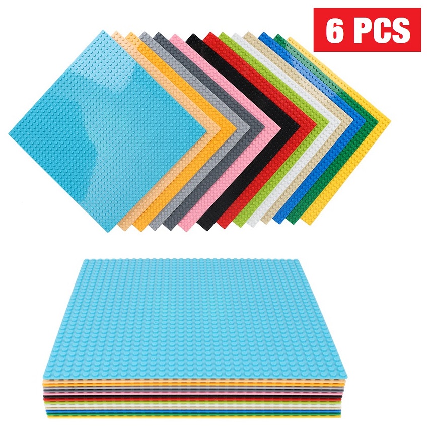 6PCS Classic Base Plate 32x32  - đánh giá và giá Lego Set City